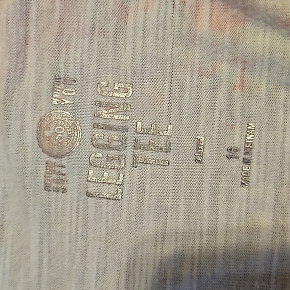 Tye dye top size 16 - Picture 3 of 4